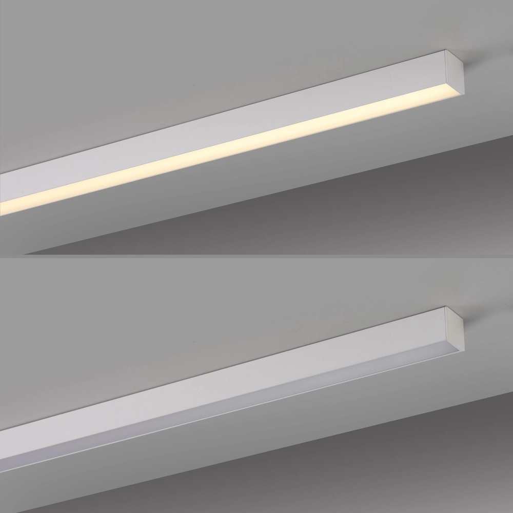 Sleek led bar Pure Lines Straight 110cm - white Paul Neuhaus 4012248395820