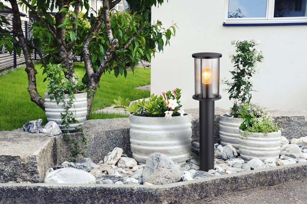 Floor lamp Gracey 60cm smoke glass Globo 9007371444830
