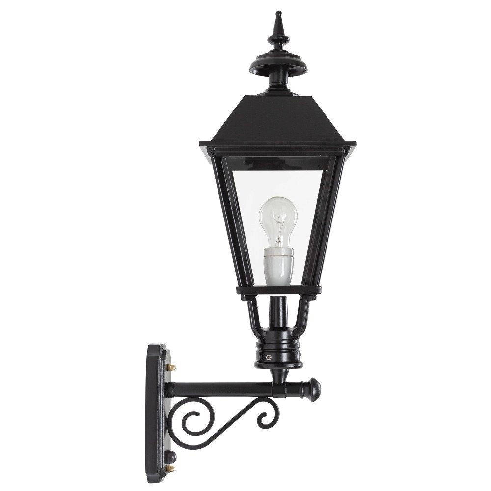 Outdoor lamp Preston with motion detector - black KS Verlichting 8714732118545