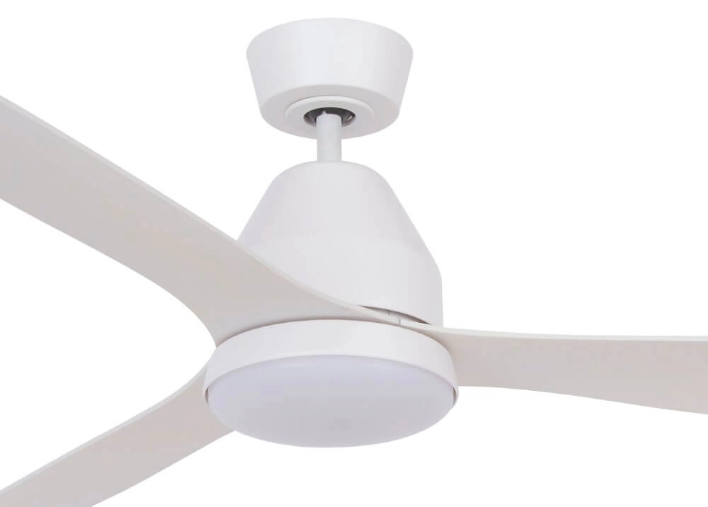 Ceiling fan wood with lamp Whitehaven Ø 143cm IP55 Beacon 9333509136460