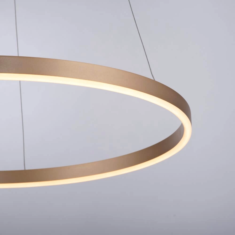 Pendant lamp Ritus brass Just Light 4043689985653