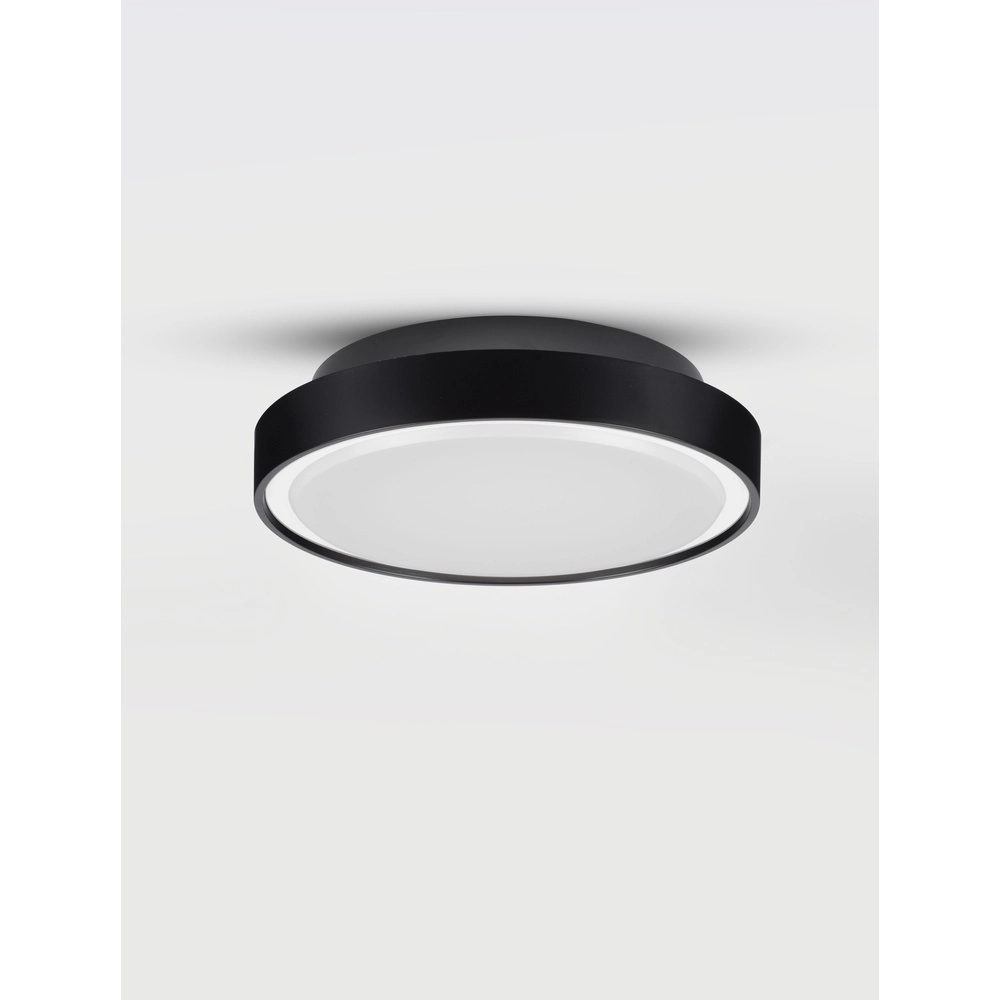 Ceiling lamp Sky Ø 30cm black Lyora 5212017453693