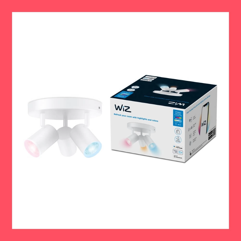 3-light surface-mounted spotlight Imageo smart - white WiZ 8719514554511