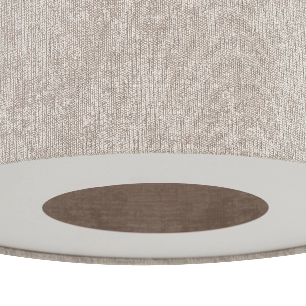 Pendant lamp Cedro sand brown Ø 40cm