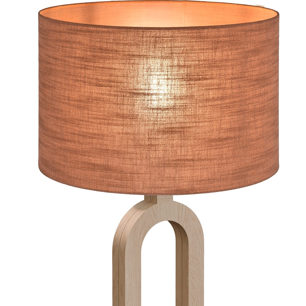 Table lamp Sino Loop 54cm light wood Masterlight