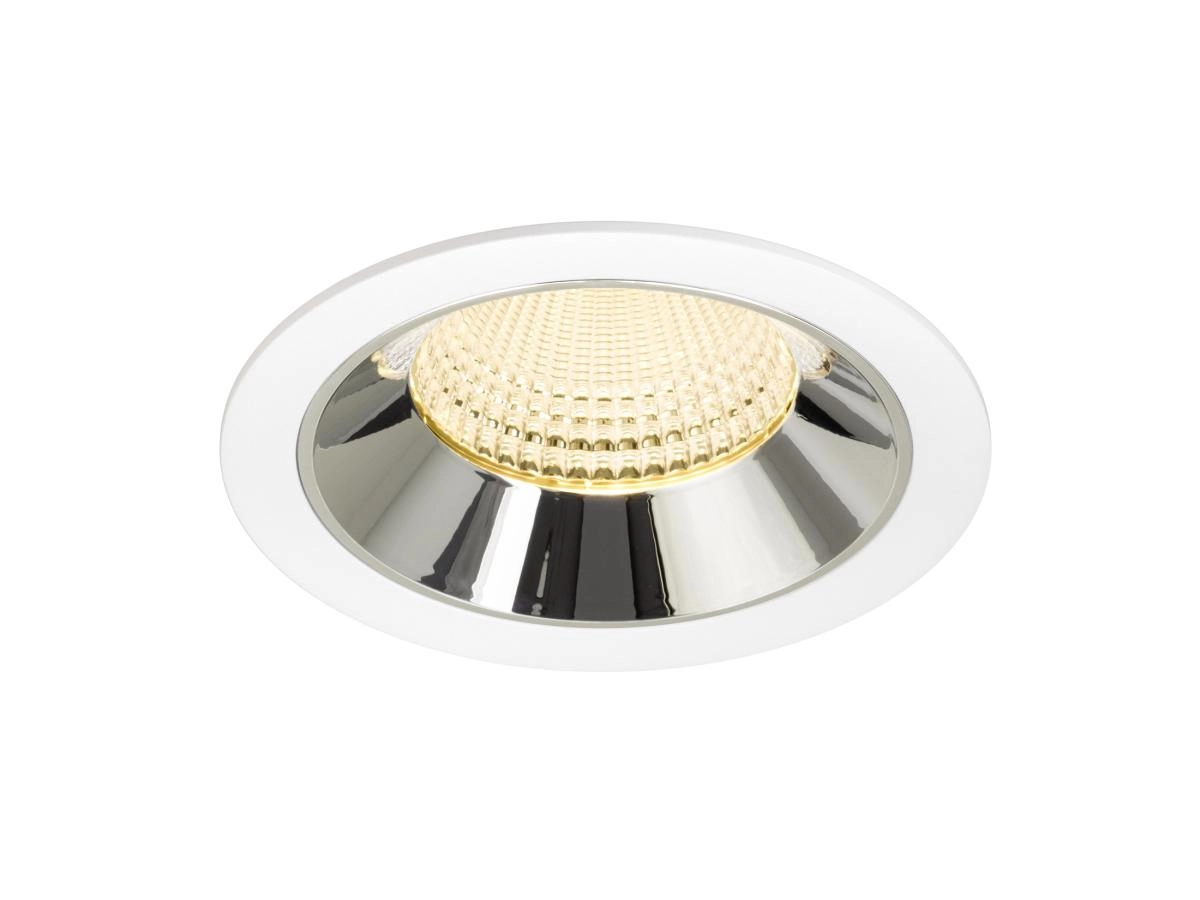 Recessed spotlight Numinos XL white/chrome 3000K - 55deg