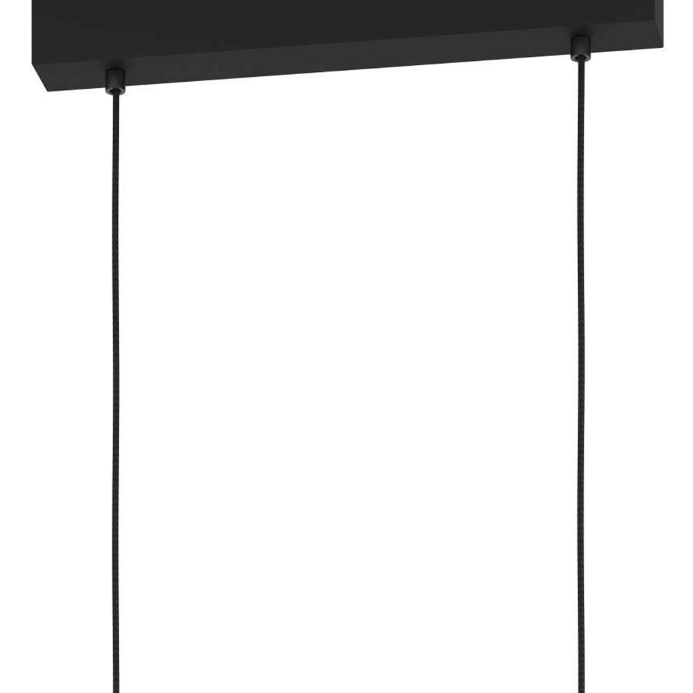 Hanging lamp Libertad 1 with wood Eglo 9008606243501