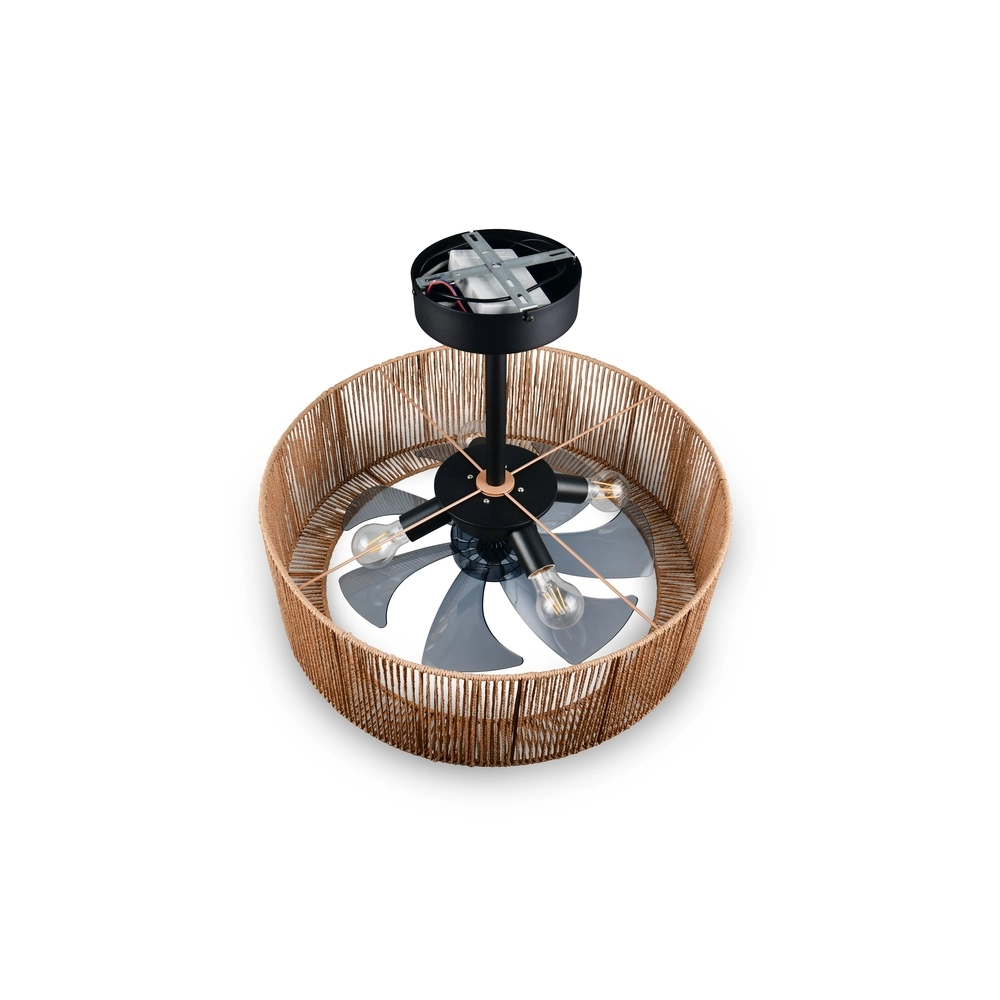 Rattan fan Smillum Ø 61cm Trio 4017807688139