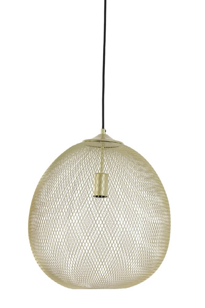 Golden pendant lamp Moroc Ø 40cm Light & Living 8717807605216
