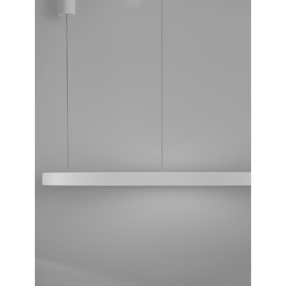 Design pendant lamp Elowen white Ø 98cm Lyora 5212017439123