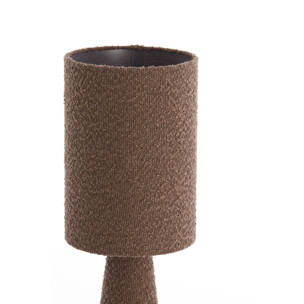 Boucle table lamp Micky 58cm - brown Light & Living 8717807782764