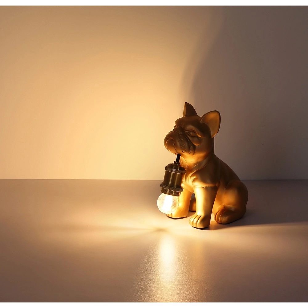 Table lamp Dogo dog gold Globo 9007371566327