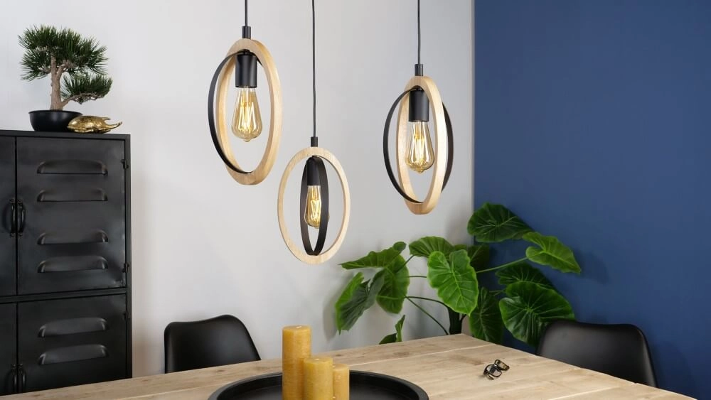Pendant lamp Basildon Eglo 9002759434632