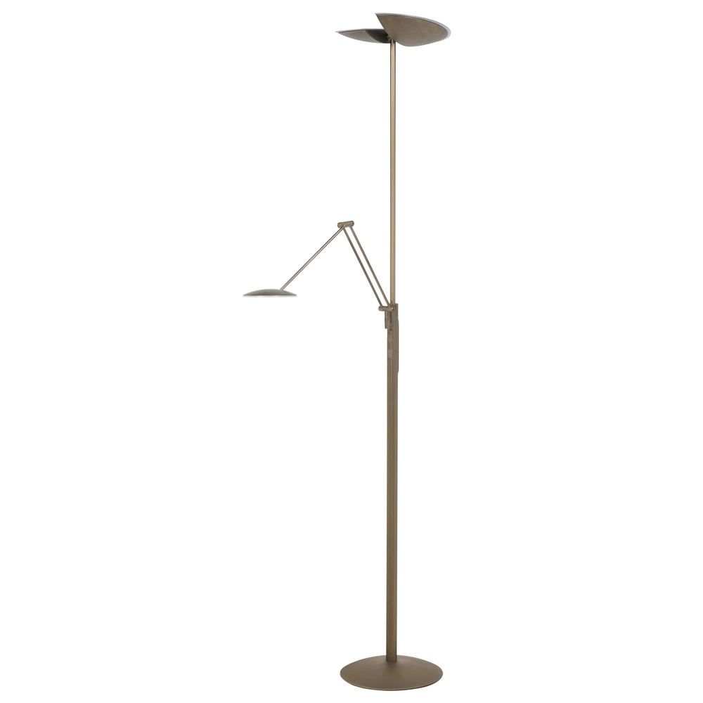 Design reading lamp Sapporo copper bronze Ø 29cm