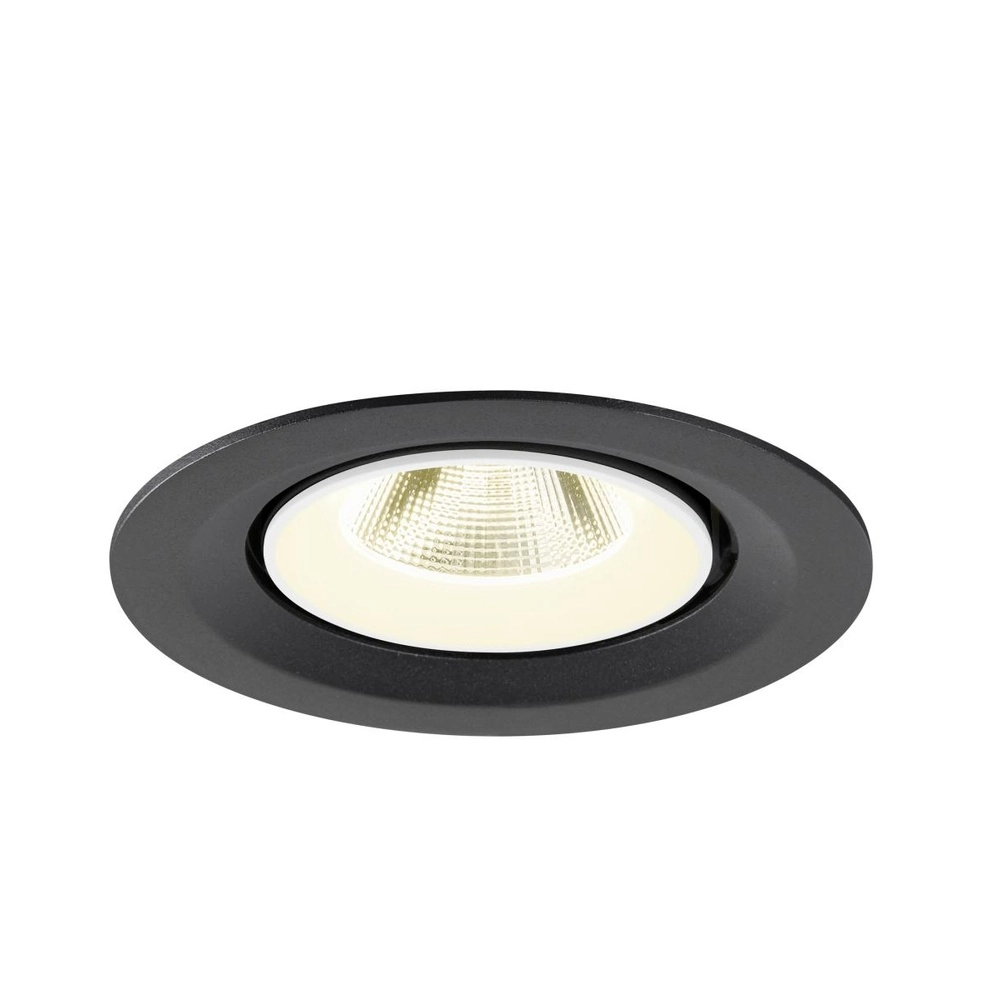Recessed spotlight Numinos Gimble M black/white 4000K - 20deg SLV 4024163311762