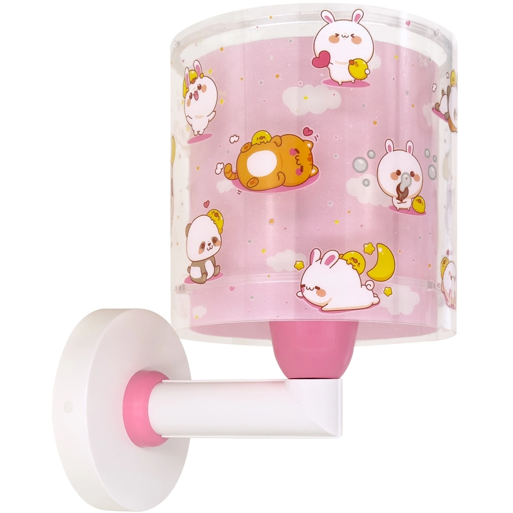 Children's wall lamp Kawaii Friends Pink glow in the dark Dalber 8420406002224