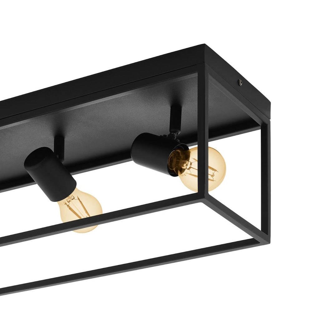 Black ceiling lamp Silentina Eglo 9002759983338