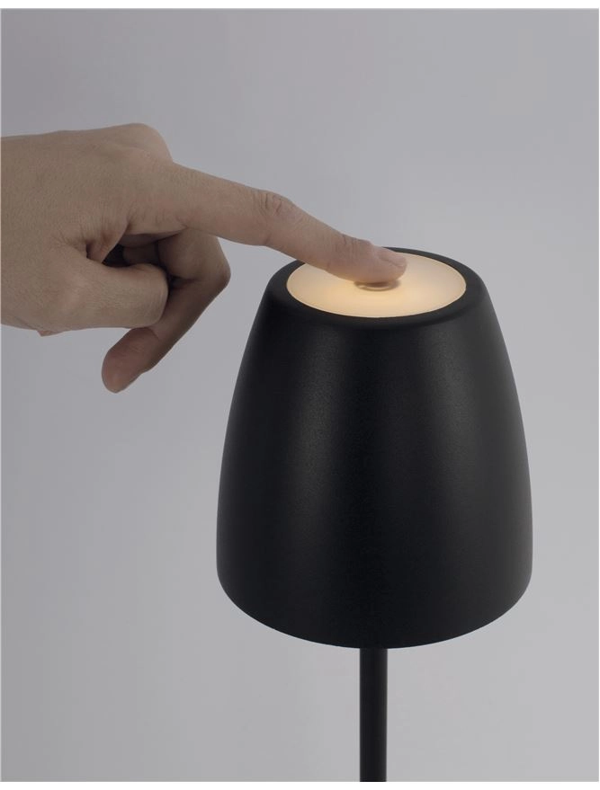 Rechargeable table lamp Colt 38cm anthracite Lyora 5212017425508