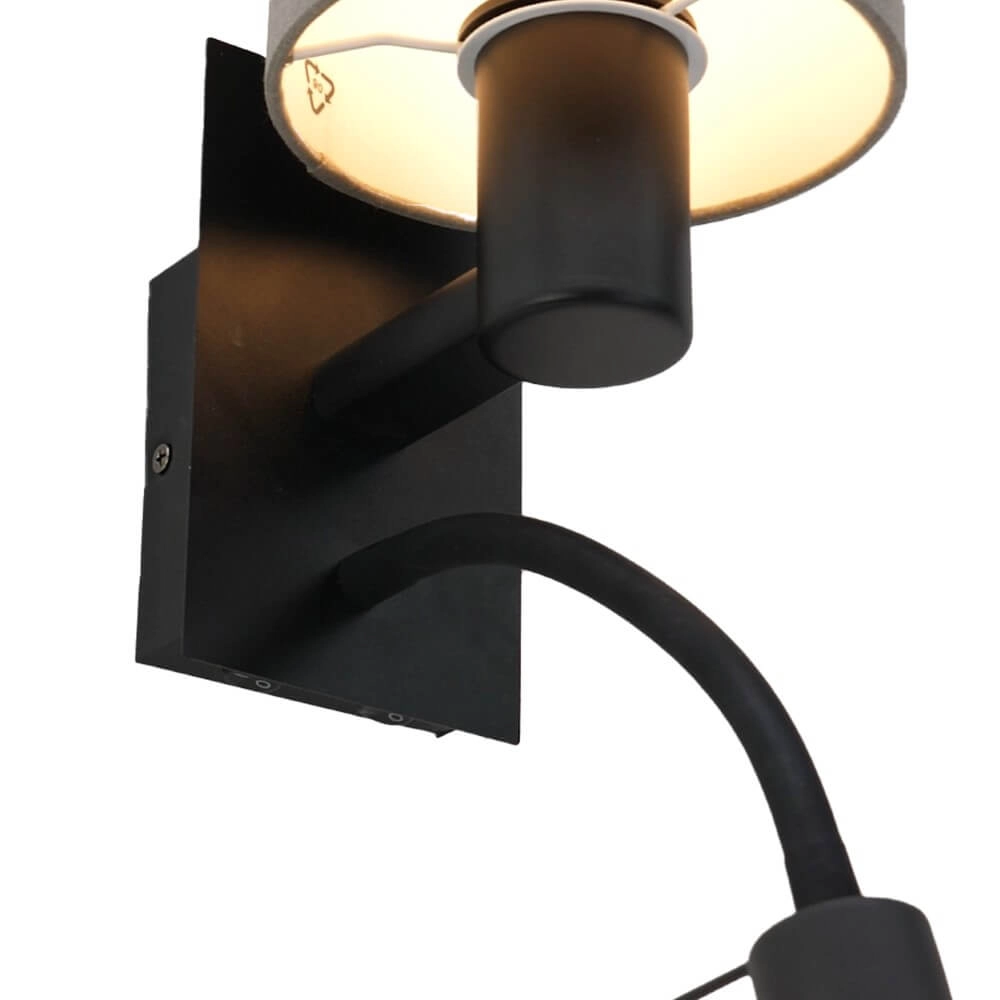 Bedside lamp with reading lamp Pasteri Eglo 9008606251728
