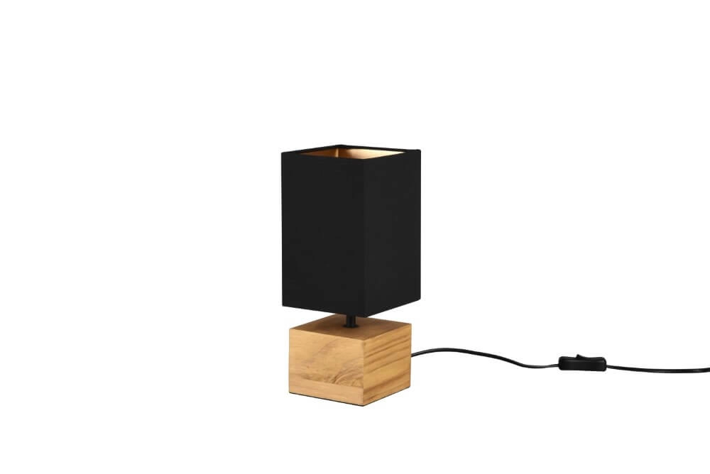 Black table lamp Woody Trio 4017807523553