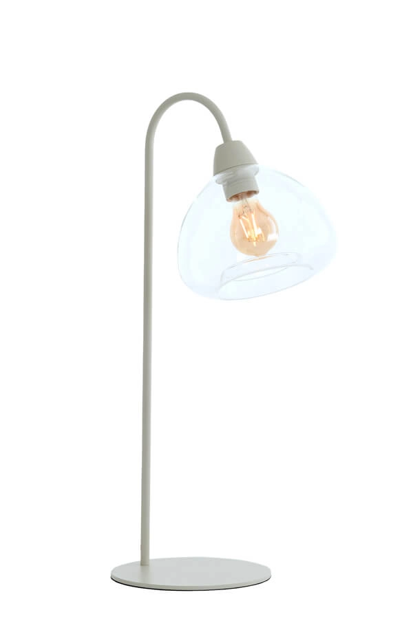 Table lamp Bisho cream design Light & Living 8717807743376