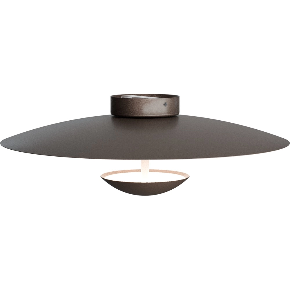 Ceiling lamp 16cm Scala Ø 45cm cocoa brown Masterlight 8718121397450