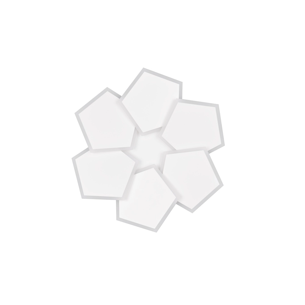 Unique ceiling lamp Zaya S white Trio 4017807684988