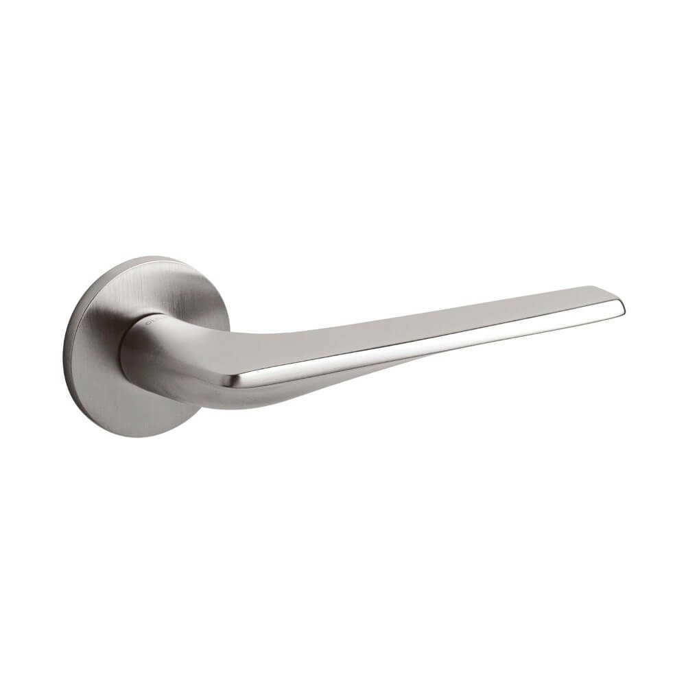 Design door handle Twist matt stainless steel