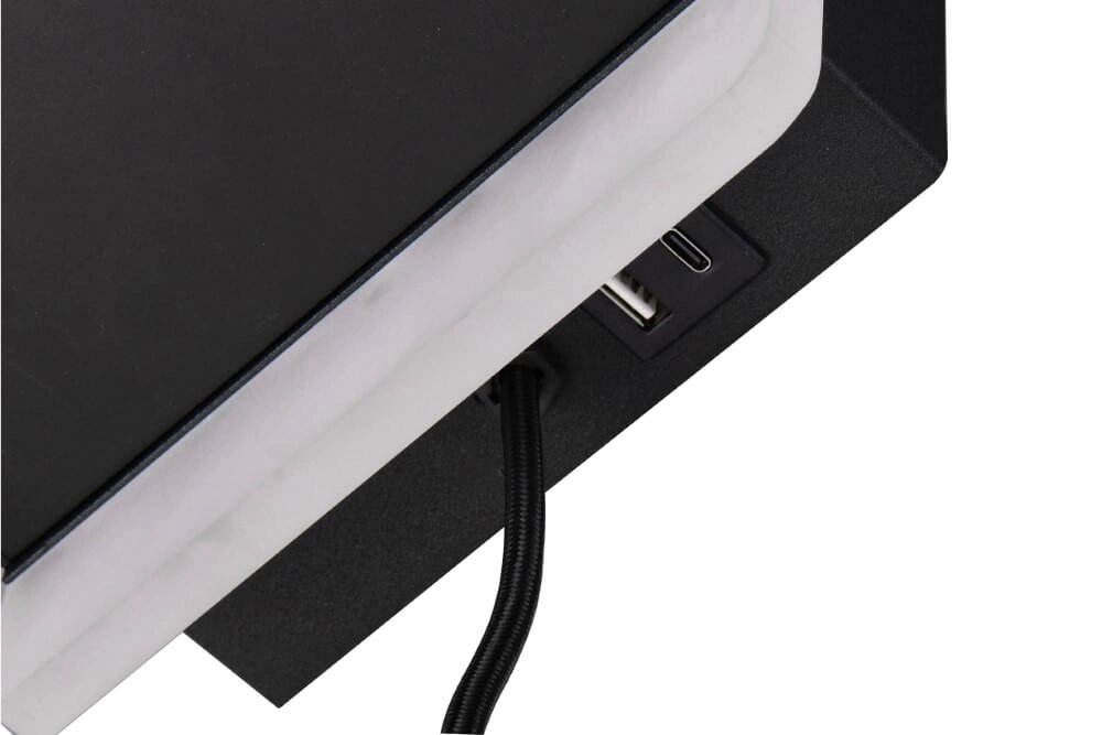 Led bedroom wall lamp Fairfield black Trio 4017807614787