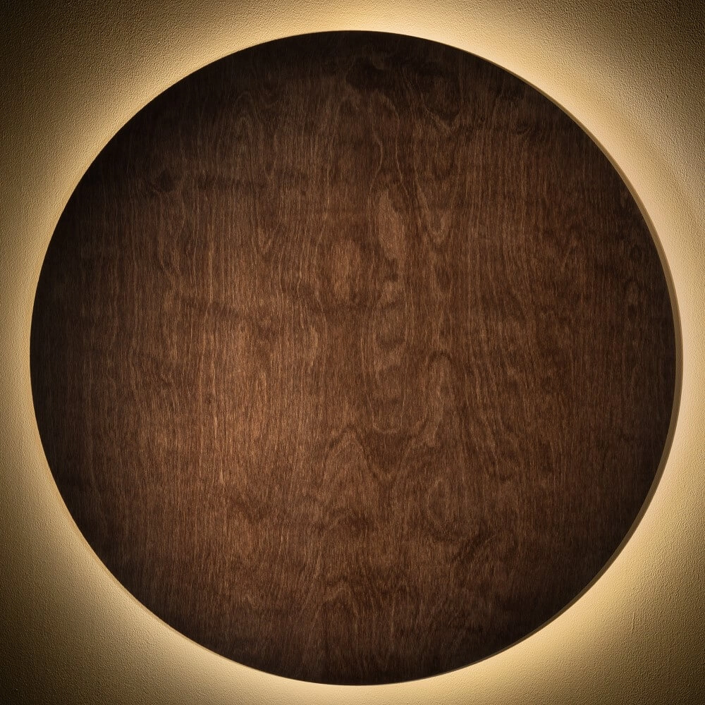 Wall lamp Ring Timber XXL LED wood Lyora 5903139111782