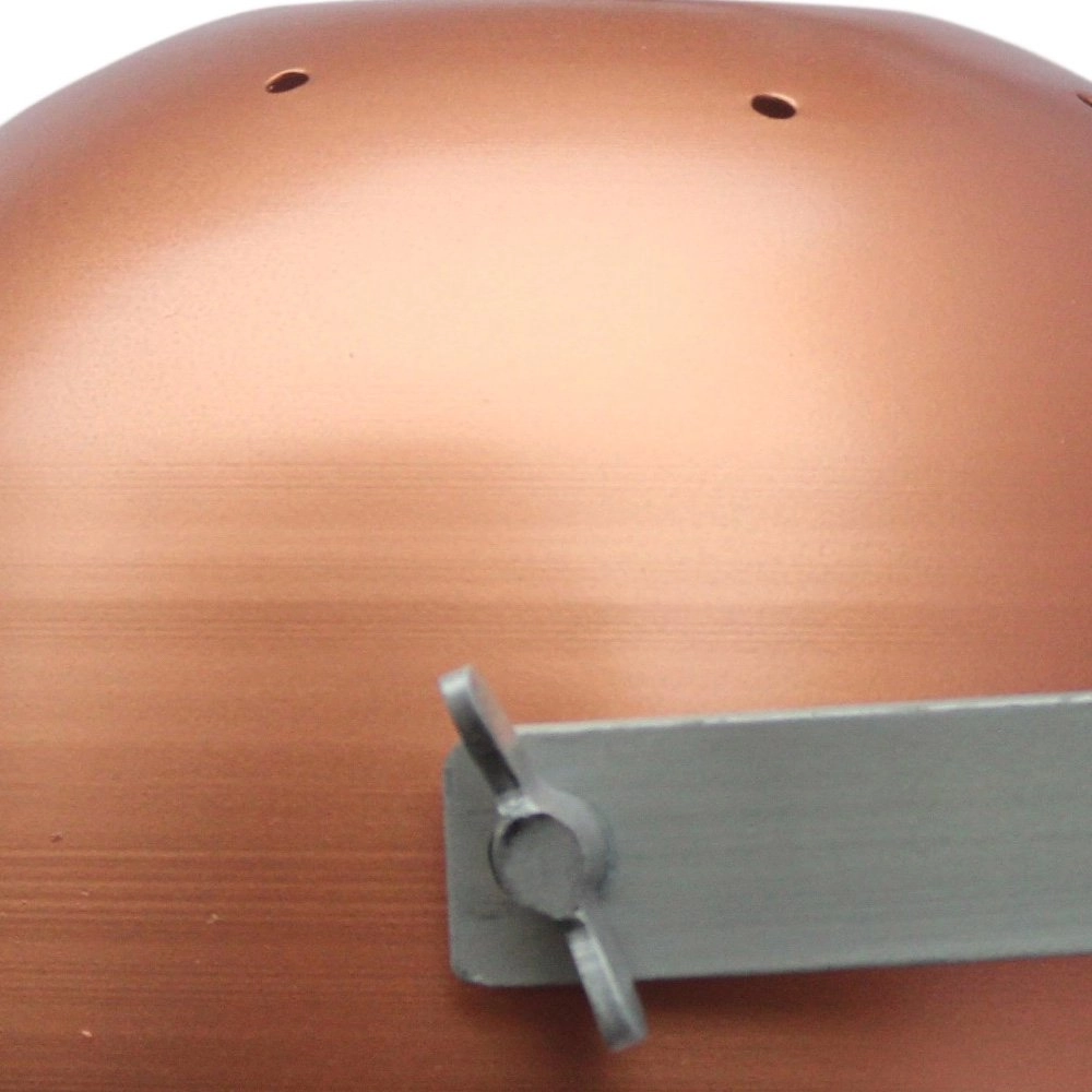 Wall lamp Retro 22cm copper with gray Urban Interiors 8718868314888