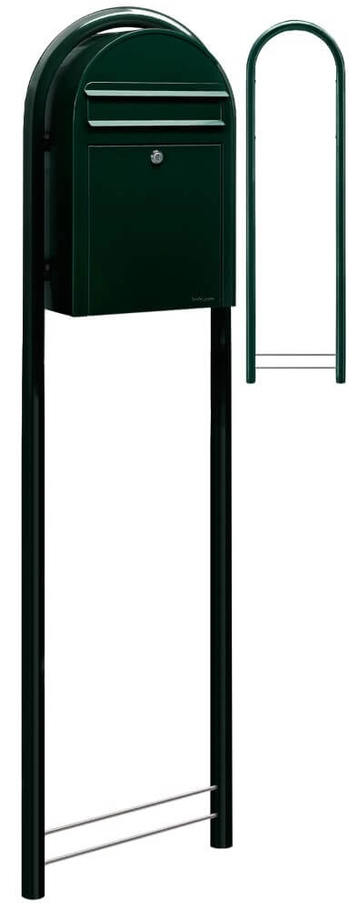 Mailbox Classic 6064 Black and green Bobi 6417237001351
