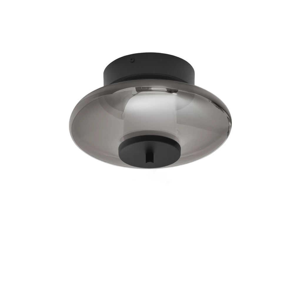 Modern ceiling lamp Ballet black Ø 26cm Lyora 5212017479860