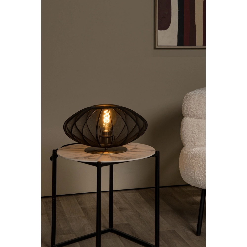 Table lamp Corina black Ø 40cm Lucide 5411212032041