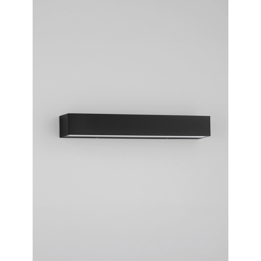 Sleek wall lamp Lane black 36cm - 28W Lyora 5212017496751