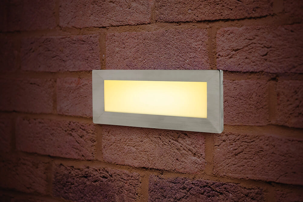 Stainless steel wall lamp Brick Lyora 5055788232544
