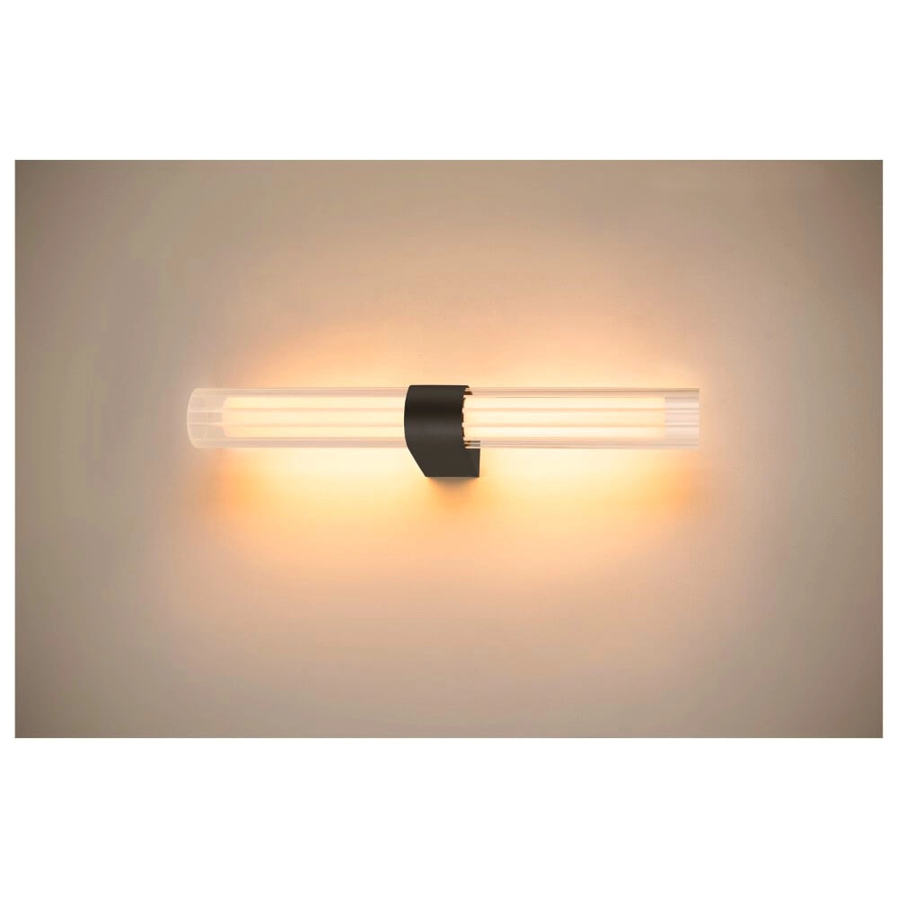 Bathroom wall lamp Lygant Double black SLV 4024163280631
