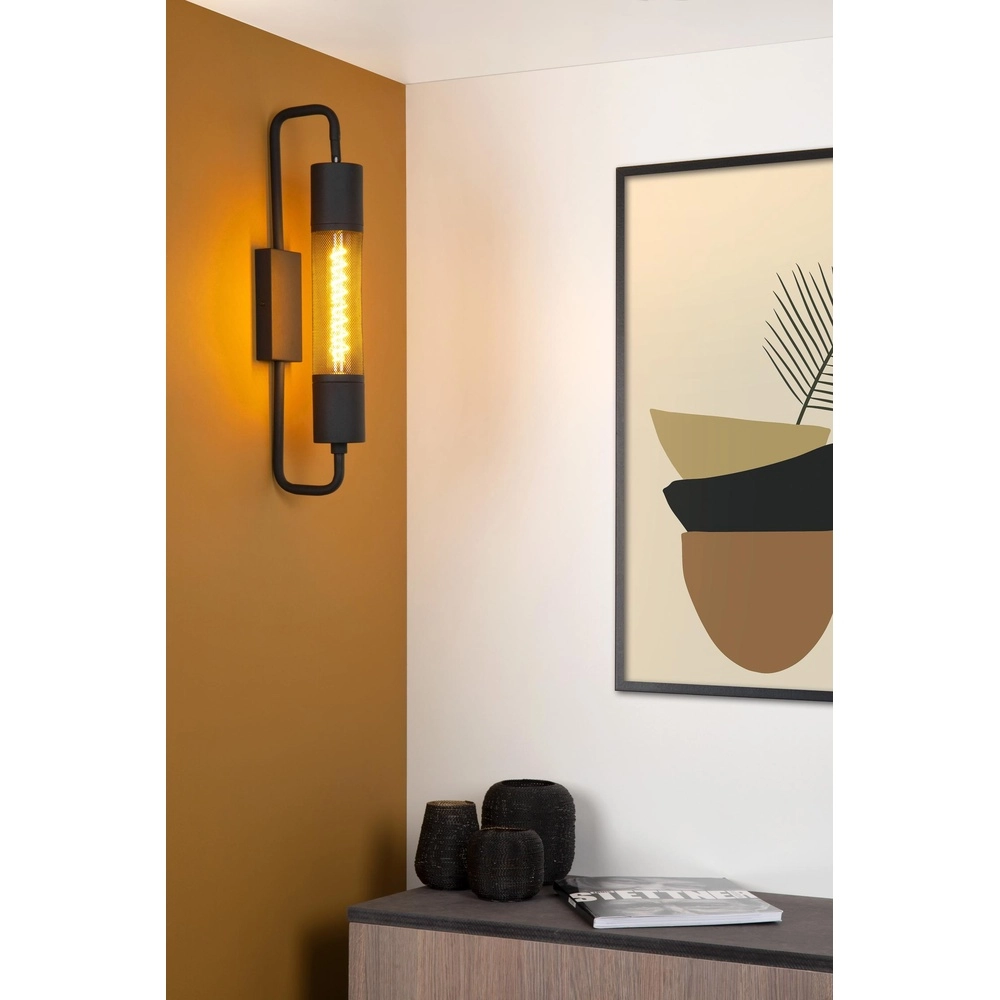 Design wall lamp Calixt Black Lucide 5411212051462