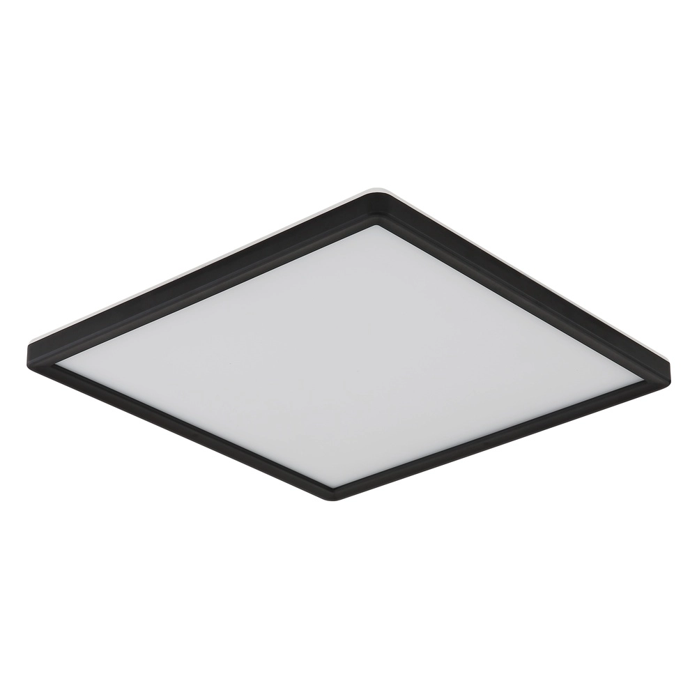 Ceiling light Sapana Square 29.4cm Black Globo 9007371414390