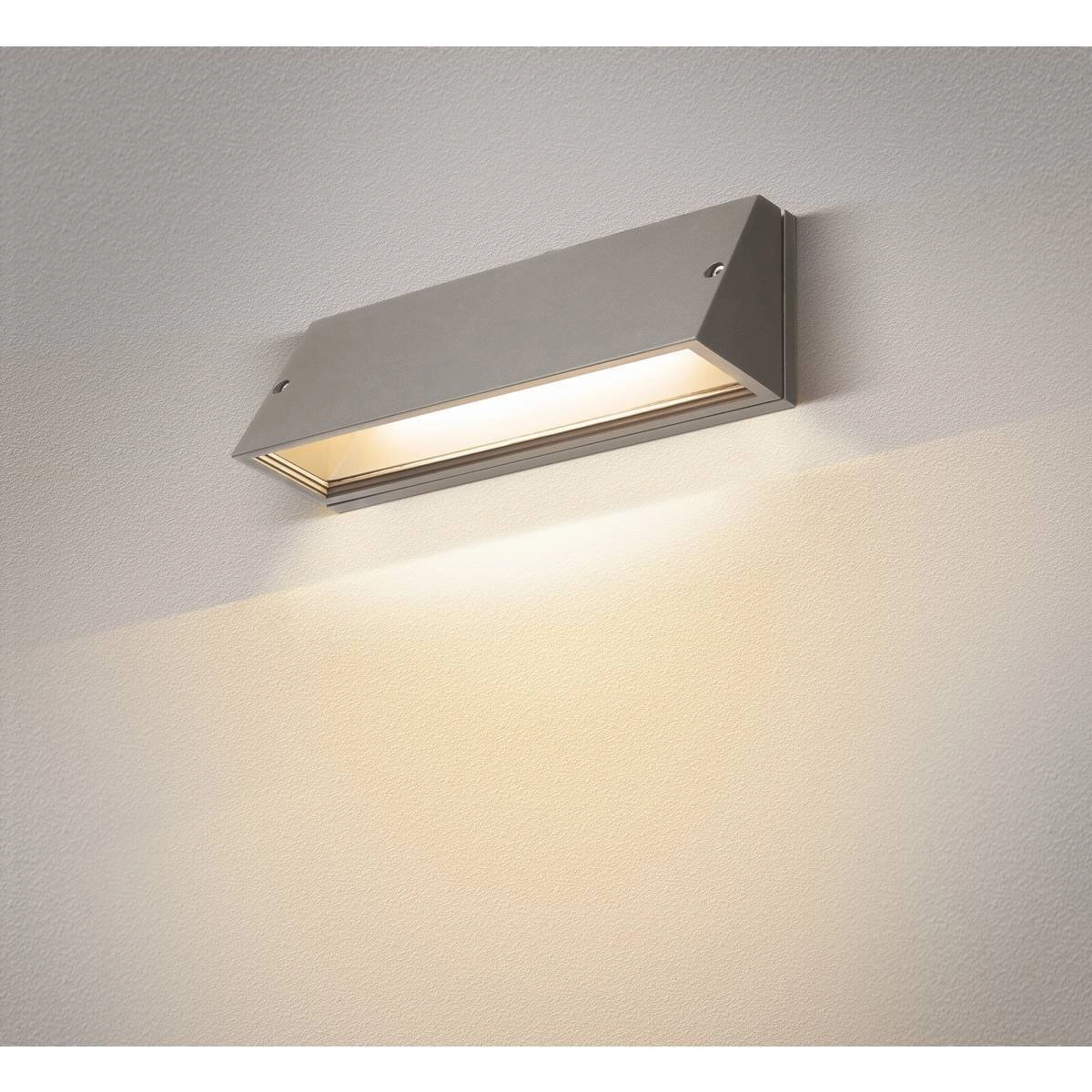 LED wall lamp Pema Grijs SLV 4024163236119