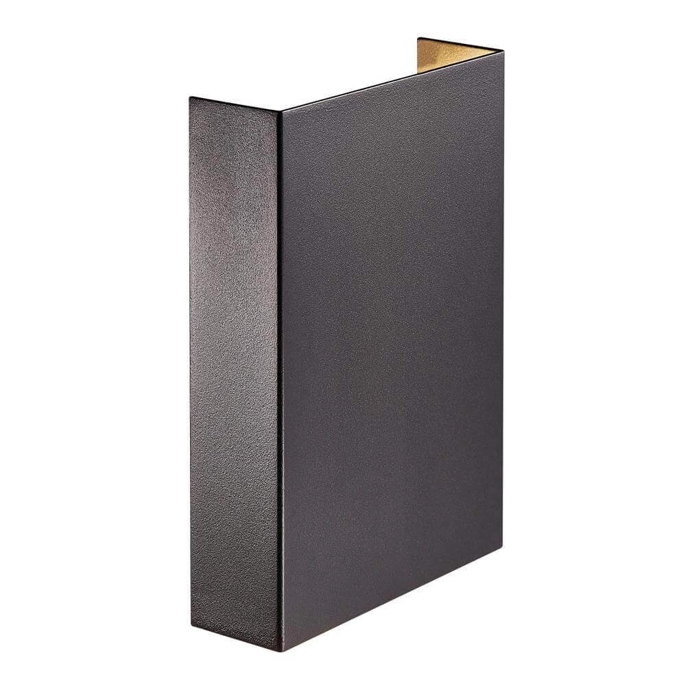Wall lamp black Fold Wide for the coast