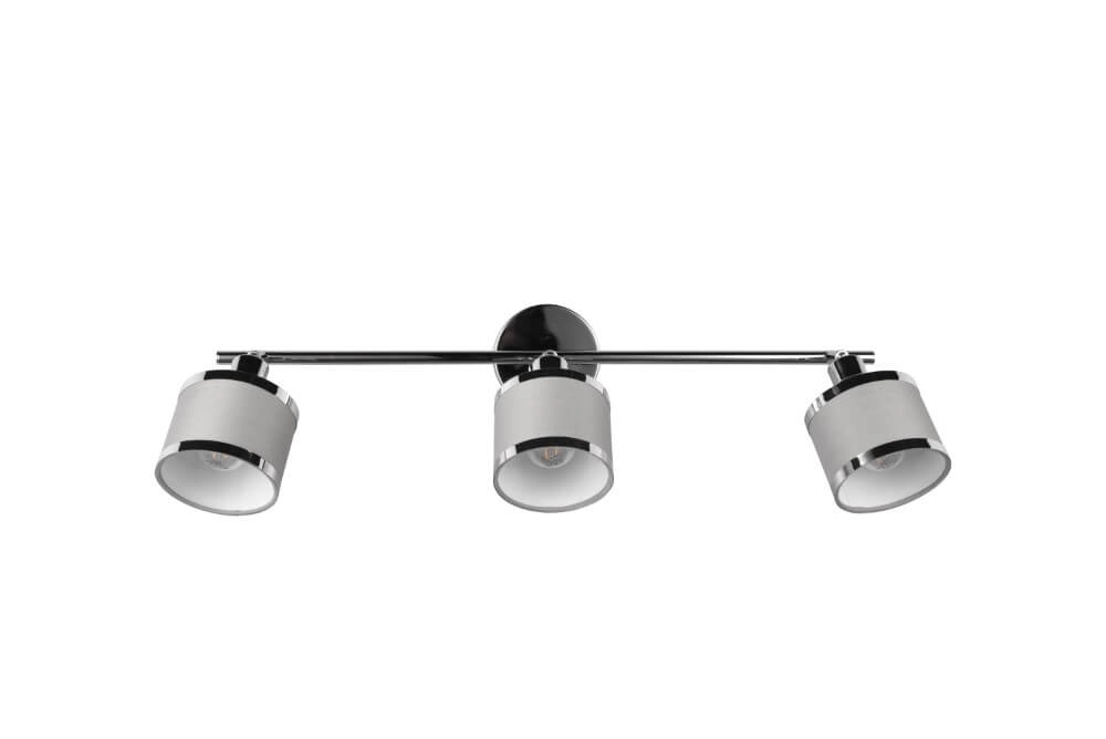 Design surface-mounted spotlight Arosa nickel 3-lights Trio 4017807581140
