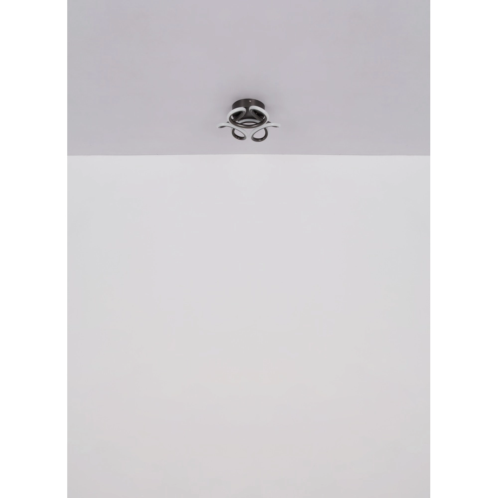 Silver-grey ceiling lamp Melisand Modern Globo 9007371515349