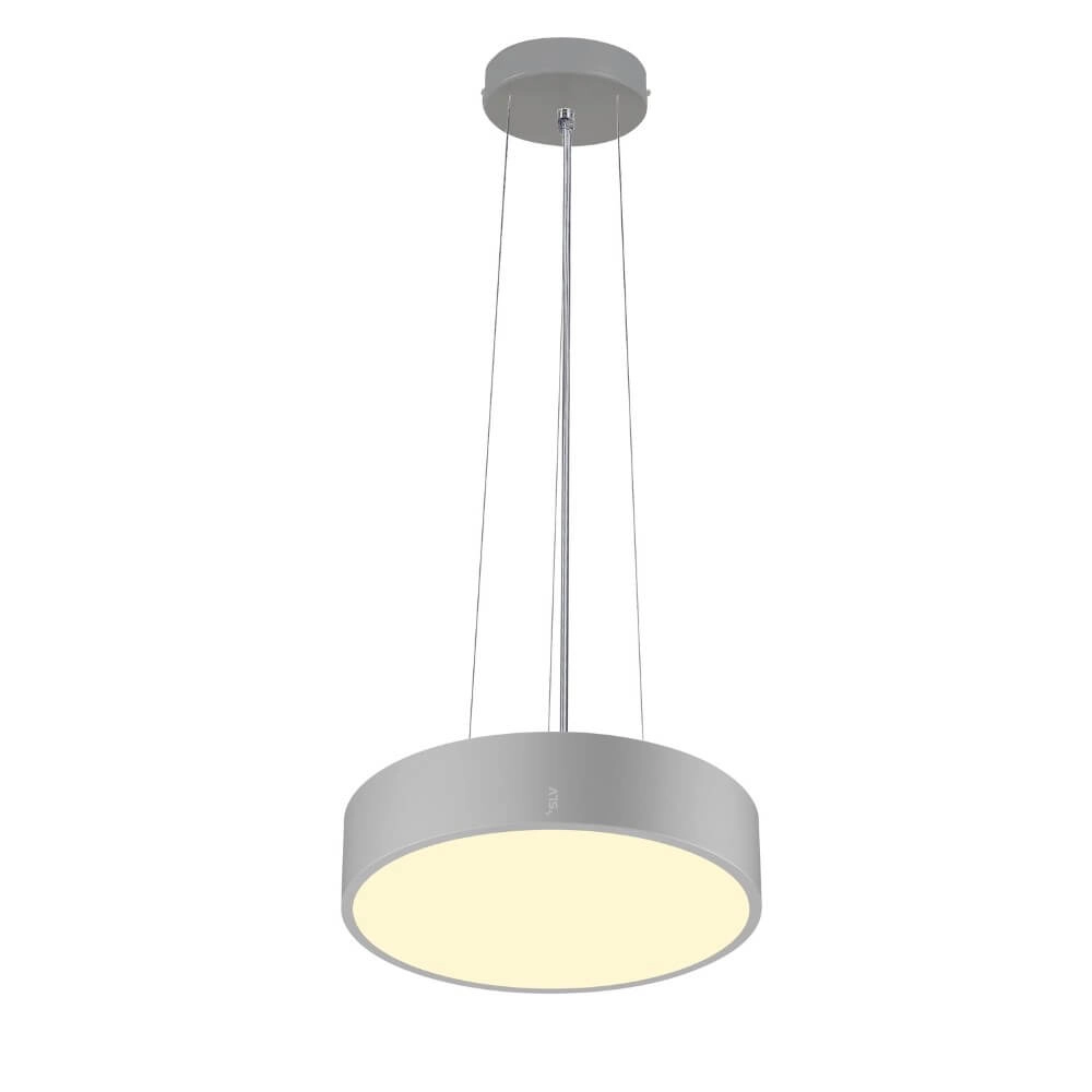 Ceiling lamp / Pendant lamp Medo 30 grey - CCT - Ø 28cm SLV 4024163276719