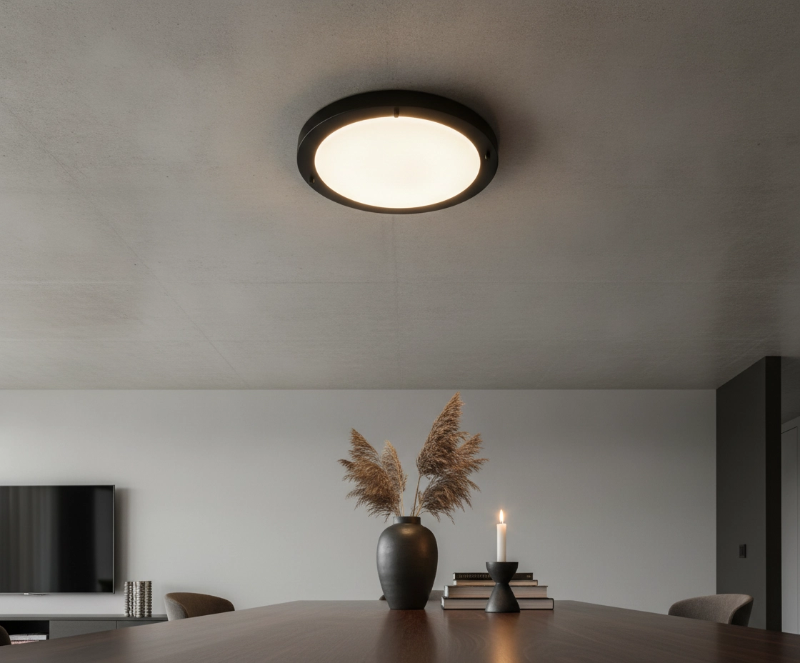LED ceiling lamp Yuca Ø 18cm