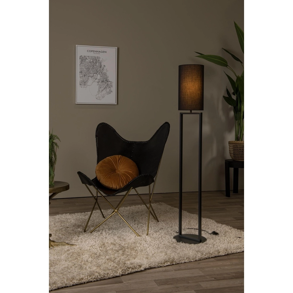 Floor lamp Herman Black Lucide 5411212303400
