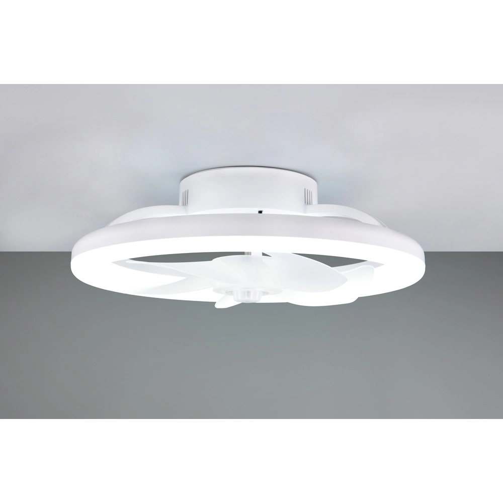 Design ceiling fan Pajala white Ø 40cm Trio 4017807688207
