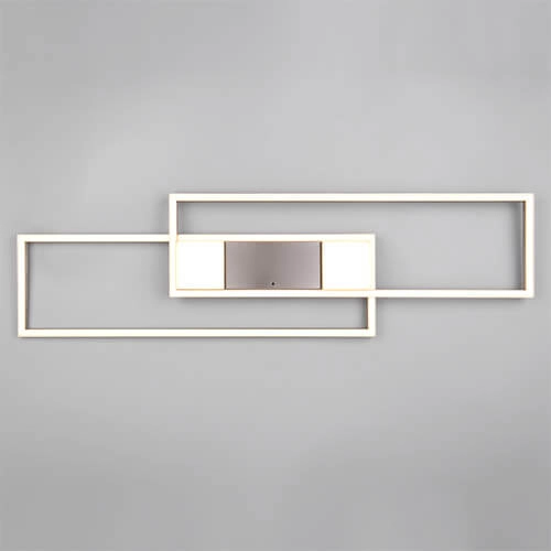 Led ceiling light 100x28 Albany Stainless steel Trio 4017807610284