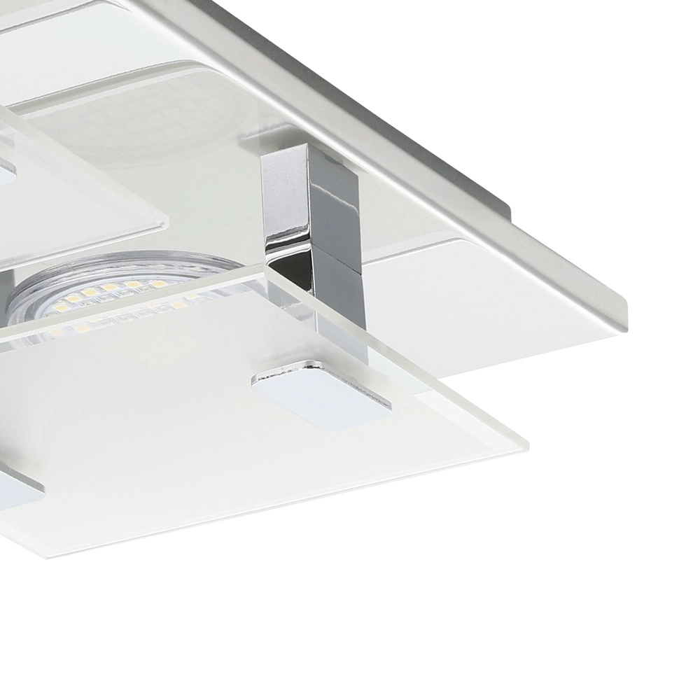 Modern ceiling lamp Vicaro 4-light chrome Eglo 9002759933142
