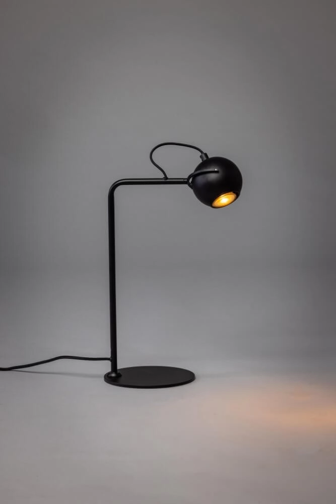 Black desk lamp The Eye ETH 8720195304524
